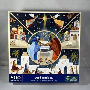 Nativity Scene 500-Piece Puzzle By Good Puzzle Co. FSC Certified